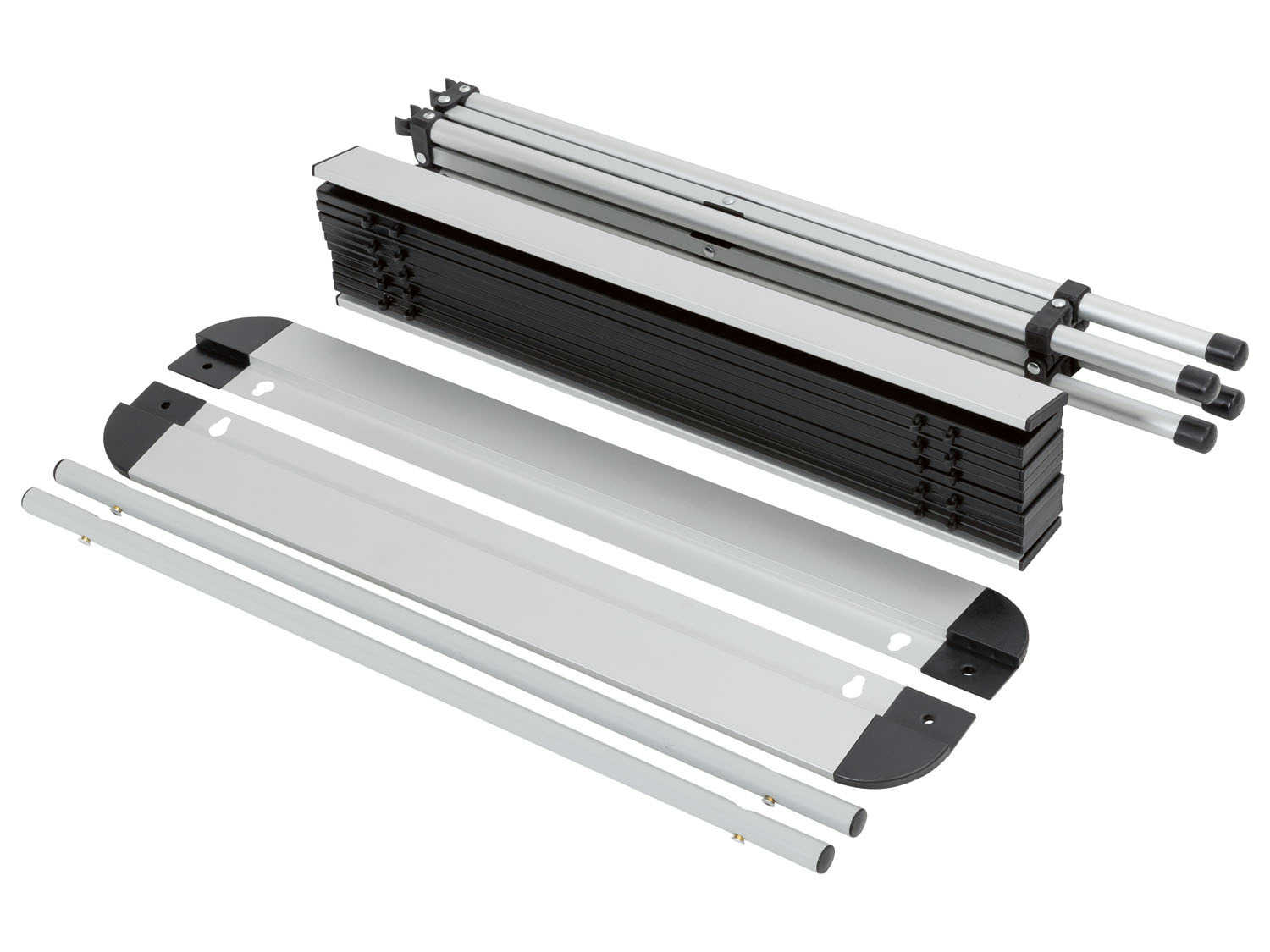 Rocktrail Table de camping en aluminium, 70 x 70 x 70