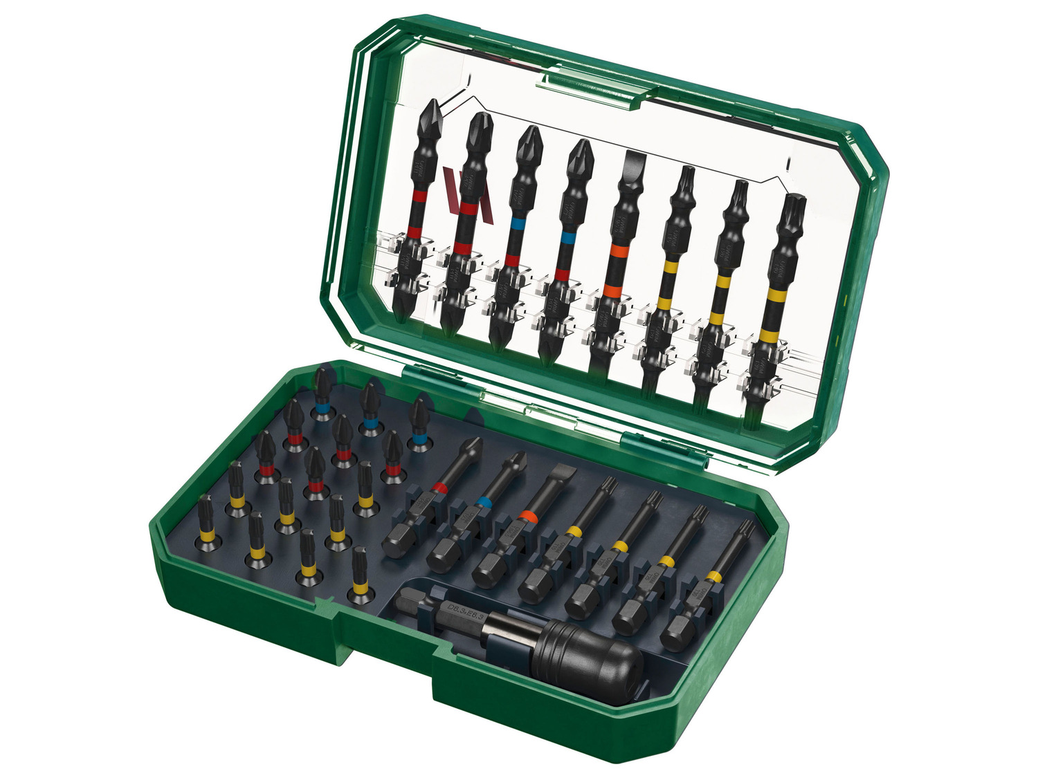 PARKSIDE® Bitset of bit en steeksleutelset impact