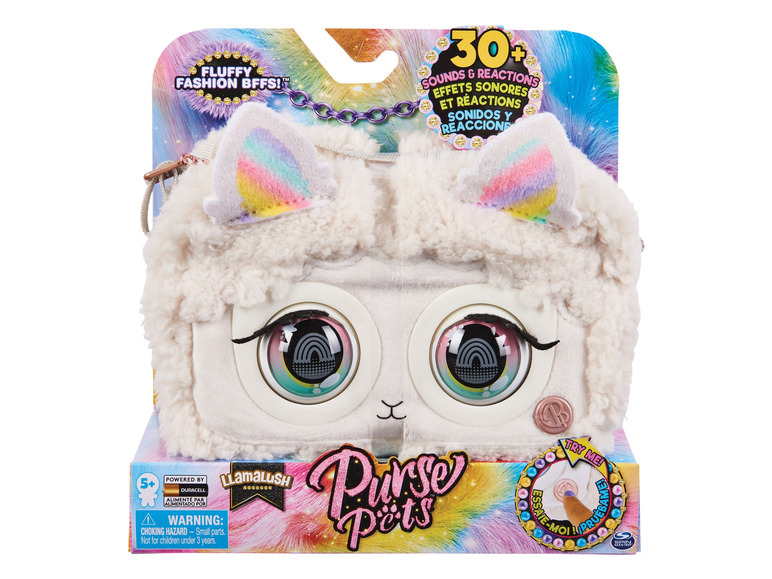 Aller en mode plein écran Spinmaster Sac pour enfants Purse Pets en peluche - Photo 9