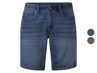 LIVERGY® Sweat-denim bermuda van een katoenmix