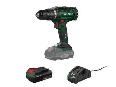 PARKSIDE® Perceuse-visseuse sans fil 20 V PABS20 avec batterie et chargeur