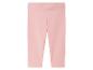Roze leggings voor baby's.