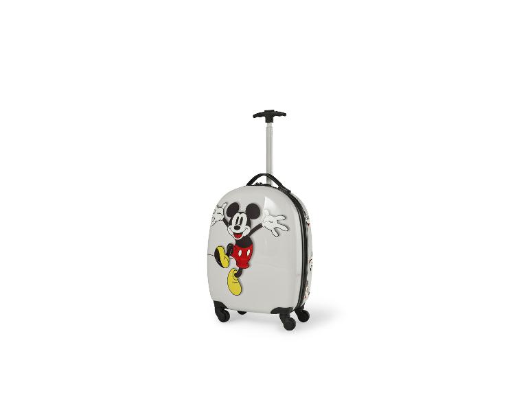 Witte kinderkoffer met Mickey Mouse