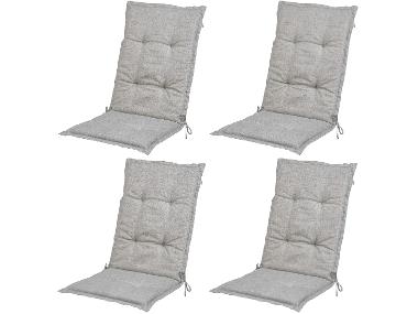 Lot de 4 coussins pour chaise de jardin, 113 x 50 cm LIVARNO home