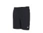 Zwarte herensportshort met wit logo op de linkerpijp.