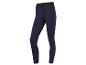 Donkerblauwe leggings met trekkoord.