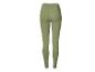 Legging de sport vert pour femme, vue de dos