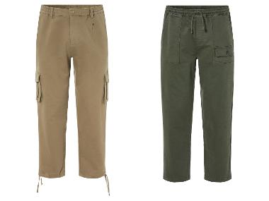 LIVERGY® Pantalon cargo homme, haute teneur en coton.