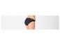 Culotte noire femme avec détails en dentelle, vue arrière