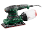 Parkside PSS 270 C3 schuurmachine met stofopvangbak.