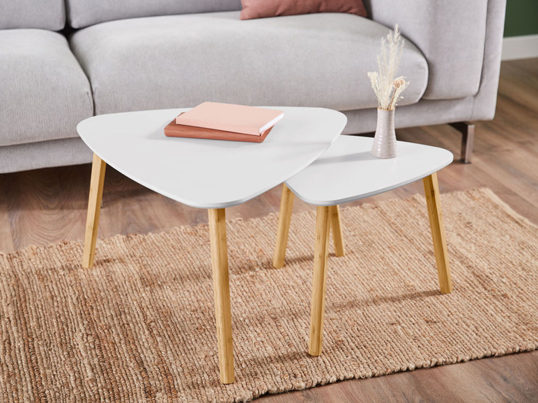 Ga naar volledige schermweergave: LIVARNO home Bijzettafel, set van 2 - afbeelding 2