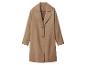Lichtbruine jas met knopen en zakken, op een witte achtergrond.