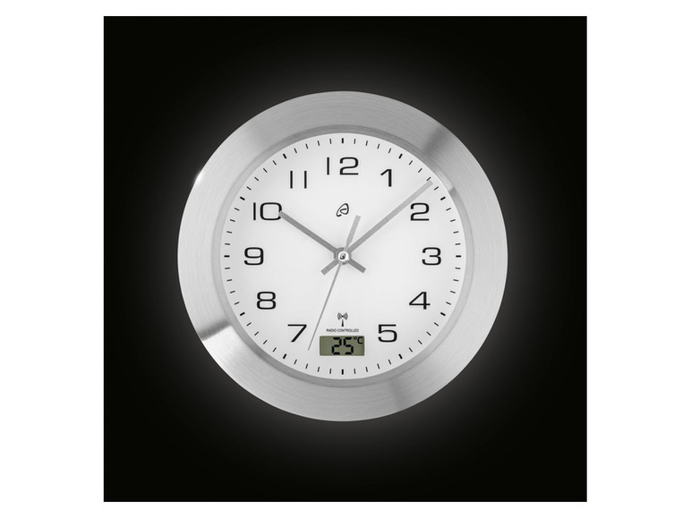 Aller en mode plein écran AURIOL® Horloge pour salle de bains, Ø 16,7 cm - Photo 11