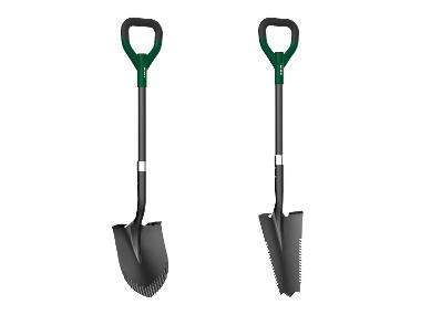 PARKSIDE® Bêche avec scie à racines ou pelle à bord dentelé