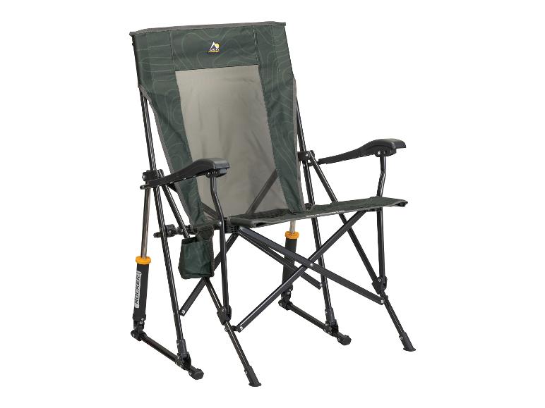 Chaise Pliante Camping - Avec repose-pieds - Gris