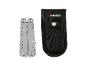 Parkside multitool van roestvrij staal met zwarte hoes.
