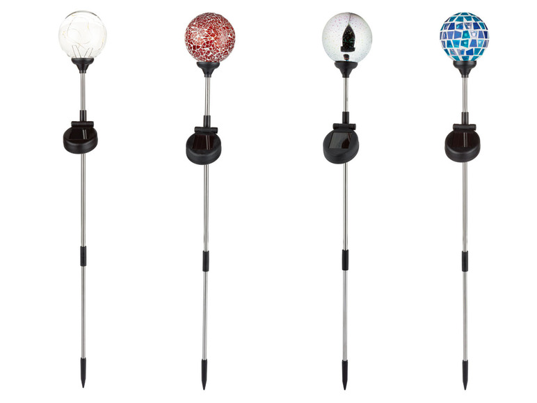 Aller en mode plein écran LIVARNO home Lampe solaire à LED, Ø 9 cm - Photo 1