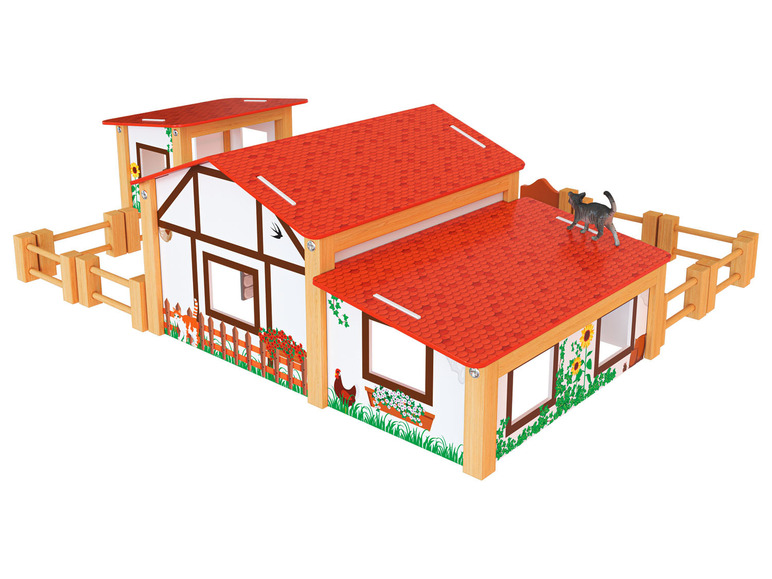 Aller en mode plein écran Playtive Set de ferme en bois - Photo 2