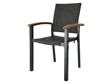 LIVARNO® Chaise empilable en résine tressée »Valencia«