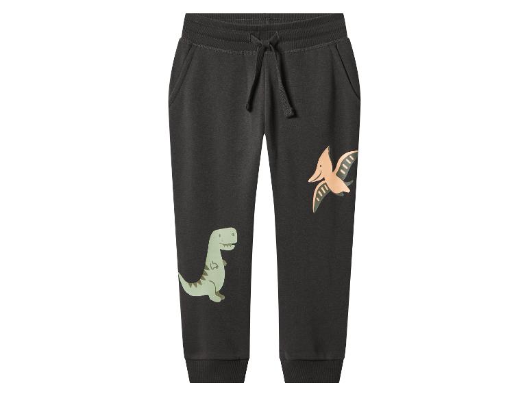 Lot De 2 Pantalons Jogging Enfant Garçon 100% Coton - Motif Dinosaure/Camion - Taille 2-7 Ans - Confortable Pour Sport Et Loisirs - 2