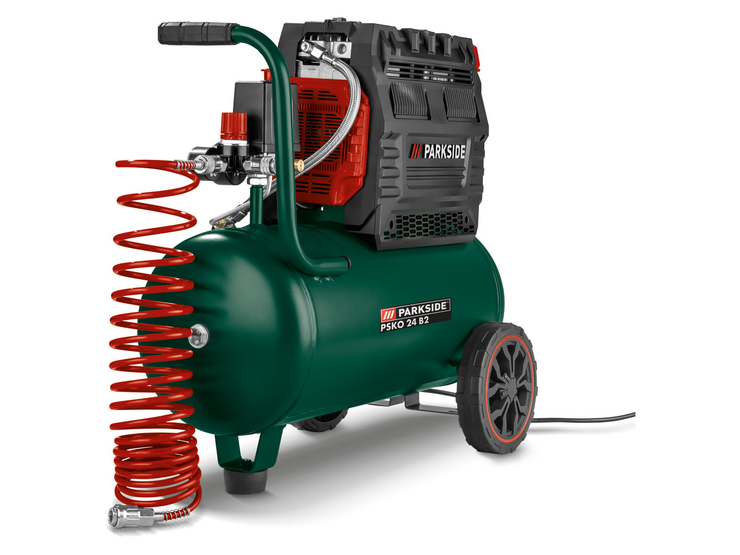 PARKSIDE Stille compressor »PSKO 24 B2«, 24 l
