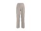 Lichtbeige damesbroek met hoge taille en wijde pijpen