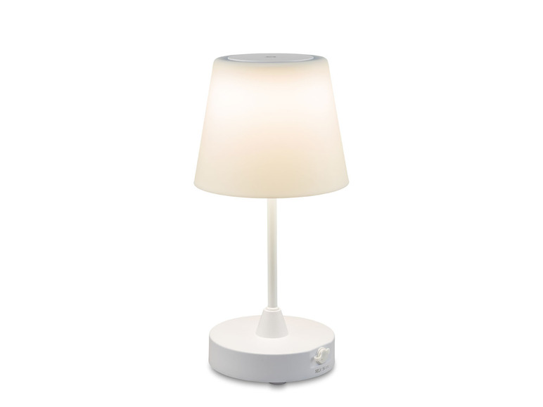 Aller en mode plein écran LIVARNO home Lampe de table sans fil avec abat-jour interchangeable - Photo 12