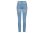 Lichtblauwe skinny jeans voor dames.