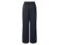 Pantalon ample bleu foncé avec taille élastiquée