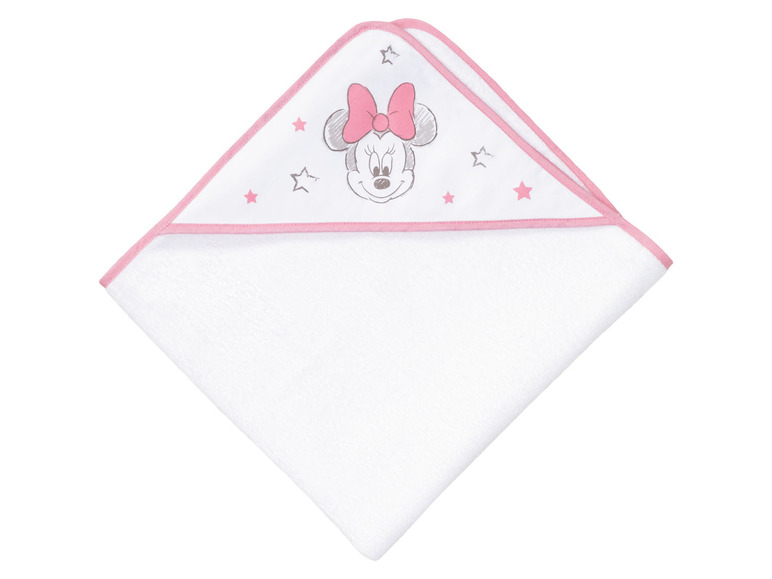 Ga naar volledige schermweergave: Handdoek met capuchon voor baby's, 75 x 75 cm - afbeelding 2