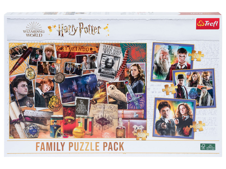 Ga naar volledige schermweergave: Trefl 4-in-1 puzzel family pack - afbeelding 8