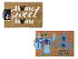 Paillassons 'Home Sweet Home' avec oreilles de Mickey et 'Hey See Ya Later' avec Stitch.