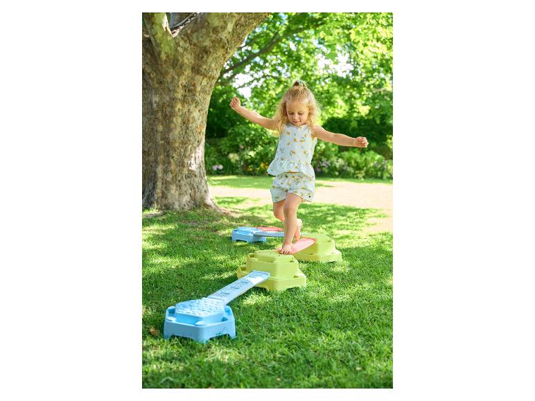 Forroby Poutre D'équilibre En Bois Pour Enfants Avec 6 Pierres D'équilibre, Jouets Montessori D