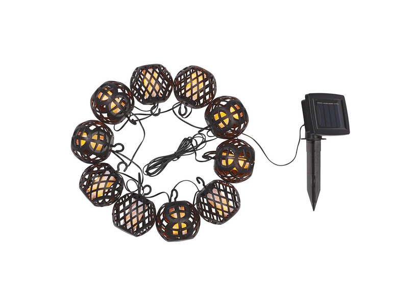 Aller en mode plein écran LIVARNO home Guirlande lumineuse solaire à LED, 3,8 m - Photo 12