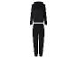 Zwart trainingspak met hoodie en joggingbroek