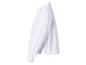 Chemise blanche à manches longues en coton pour femme
