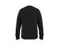 Sweat-shirt noir à manches longues, vue de dos