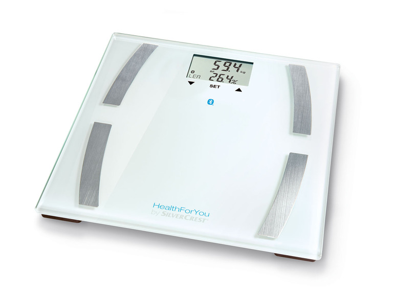 Ga naar volledige schermweergave: SILVERCREST® Personenweegschaal, met Bluetooth®, met app, max. 180 kg - afbeelding 11