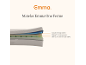 Matelas Emma One Ferme avec couche respirante, répartition de la pression et confort durable.