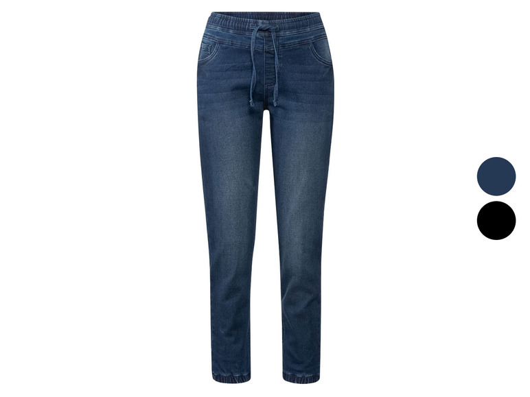 Ga naar volledige schermweergave: esmara® Comfortabele joggingbroek in denimlook - afbeelding 1