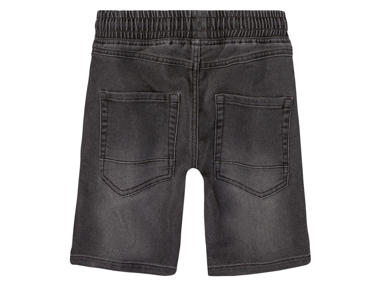 Aller en mode plein écran pepperts!® Set de 2 bermudas en denim sweat en un mélange de coton - Photo 4