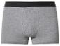 Caleçon boxer gris pour homme avec ceinture élastique noire