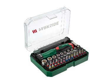 PARKSIDE® Set de tournevis à embouts 5 en 1, 43 pièces