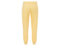 Pantalon de jogging jaune pour femme.