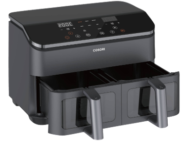 COSORI Airfryer Dual Basket, 8,5 l