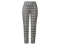 Zwarte broek met een ruitpatroon