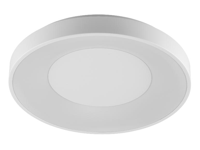 Witte ronde LED-plafondlamp met eenvoudig design