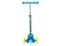 Driewielstep met Paw Patrol-thema in turquoise en gele accenten