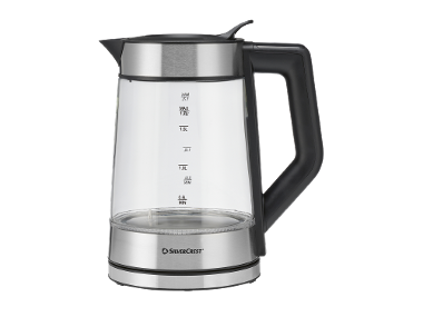 SILVERCREST® Bouilloire digitale en verre