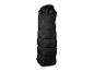 Lange zwarte Jette Sport dames bodywarmer met capuchon en rits.